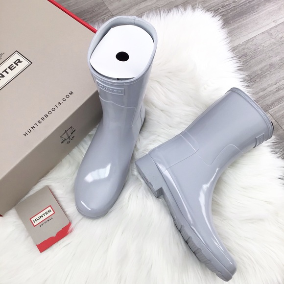 Hunter Refined Short Gloss Rain Boot - Picture 3 of 7